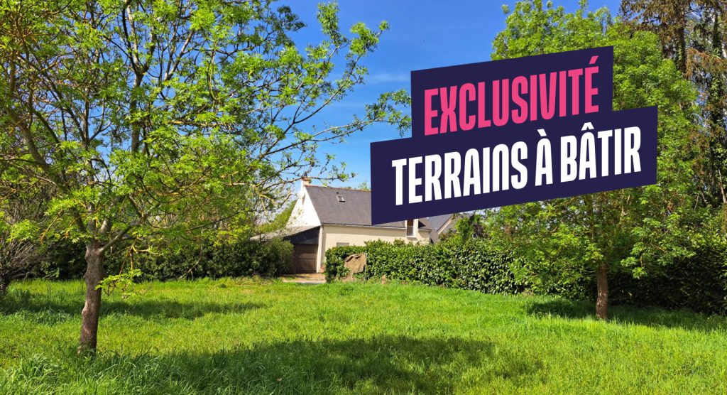 Soclova Ecouflant terrain à batir vente angers