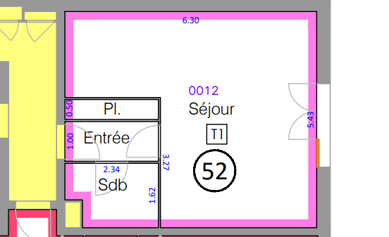 plan lot 52 porte 12