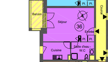 plan logement lot36
