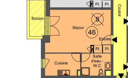 plan lot 46 porte 204
